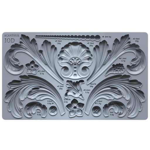 Acanthus 6x10 IOD Mould